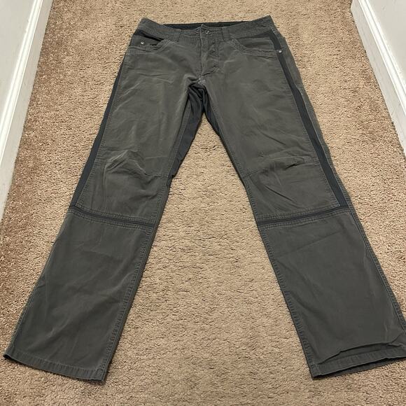 Kuhl Radikl Pants Mens Size 30x28 Gray Straight Breathable Hiking Outdoors - Picture 1 of 11